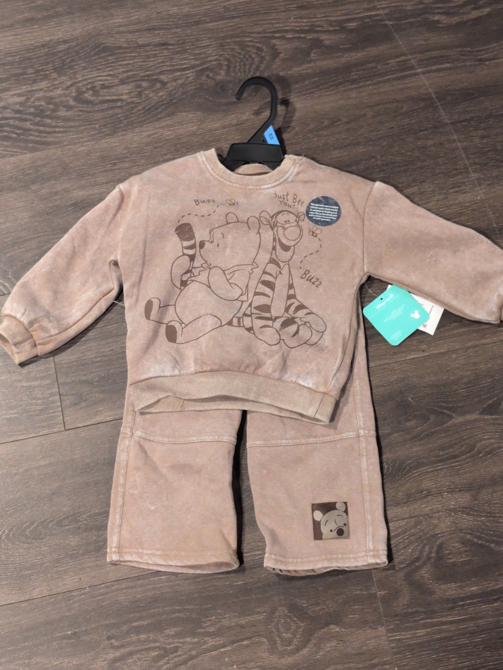 Winnie the Pooh Baby Boys Fleece Crewneck Sweatshirt and Sweatpants Set 24 Month